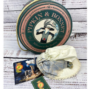 Vintage 1990's Irish Based Pipkin & Bonnet Miniature Display Collector Hat